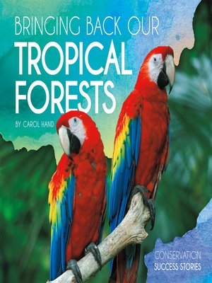 cover image of Bringing Back Our Tropical Forests